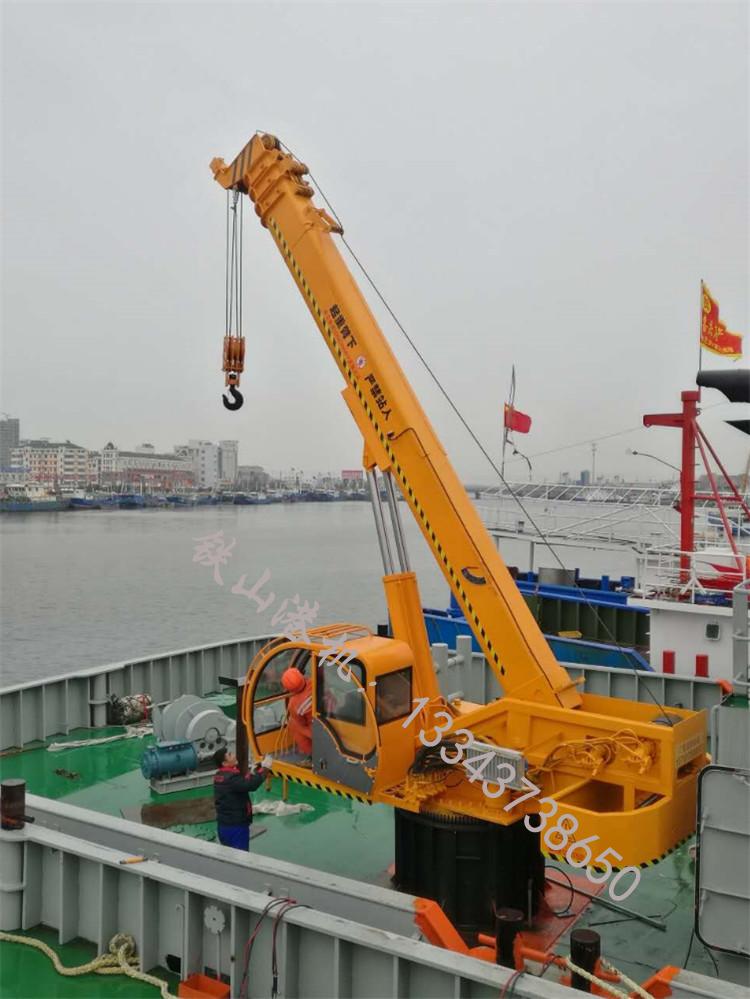 山東臨沂甲板起重機(jī)廠家起重機(jī)耐沖擊，制動性能好